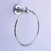 Silverdale Luxury Berkeley Towel Ring - Polished Chrome
