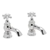 Heritage - Hartlebury Bath Pillar Taps - Chrome 2 Heritage - Hartlebury Bath Pillar Taps - Chrome -Bathroom Discount Store thrc01l