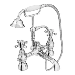 Chatsworth 1928 Traditional Crosshead Freestanding Bath Shower Mixer Tap 10 Chatsworth 1928 Traditional Crosshead Freestanding Bath Shower Mixer Tap -Bathroom Discount Store trad03dfs d1