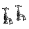 Heritage Trinity Basin Pillar Taps - Chrome 1 Heritage Trinity Basin Pillar Taps - Chrome -Bathroom Discount Store ttrcc00