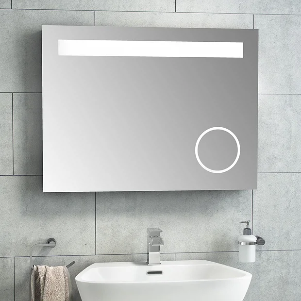 Vancouver 800x600mm LED Mirror Inc. Infrared Sensor + Anti-Fog 3 Vancouver 800x600mm LED Mirror Inc. Infrared Sensor + Anti-Fog