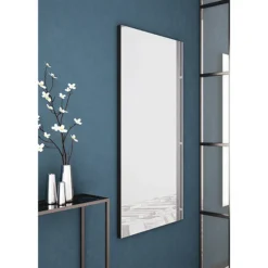 Venice Black Frame 1000 X 700mm Rectangular Mirror -Bathroom Discount Store venbf6080 d1
