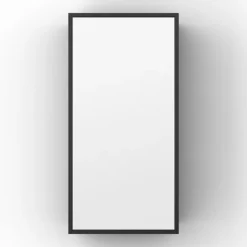 Venice Black 300 X 600mm Mirror With Open Shelves -Bathroom Discount Store venmir3060 d4 611749