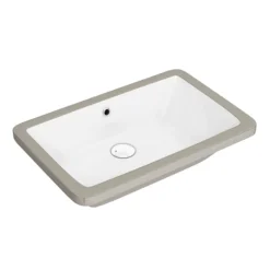 Fresco Rectangular Under Counter Basin 0TH - 530 X 345mm -Bathroom Discount Store ves027 d2