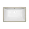 Fresco Rectangular Under Counter Basin 0TH - 530 X 345mm -Bathroom Discount Store ves027 d3