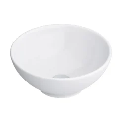 Runda Round Counter Top Basin 0TH - 380mm Diameter -Bathroom Discount Store ves979 d1