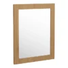 Valencia Naturale Oak Effect Framed Mirror 550 X 700mm -Bathroom Discount Store vnat55m d2