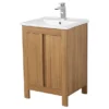 Valencia Naturale Oak Effect Vanity Unit - 550mm Wide